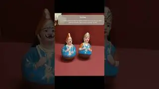 Thanjavur Thalayatti Bommai/Thanjavur Dancing Dolls #TraditionalArt #HomeDecor #Divine #FestiveDecor