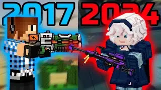 OLD VS NEW 3-CAT SPAM! Which Ones Better? 🤔 - Pixel gun 3D