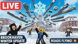 🔴 LIVE &ndash; Brookhaven RP ❄️ Winter Update 2026 | Public Server Chaos | Winter  Funny Moments  20262026
