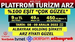 #PLTUR PLATFORM TURİZM ARZ 