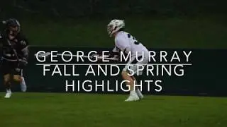 George Murray Fall 2019 and Spring 2020 Highlights