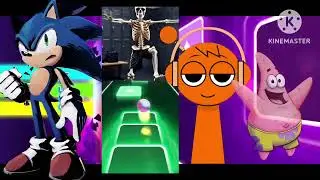 Tiles Hop EDM Rush BUS EATER 🆚 EXTRA SLIDE 🆚 SKIBIDI TOILET 🆚 HOUSE HEAD 🆚 ODDBODS