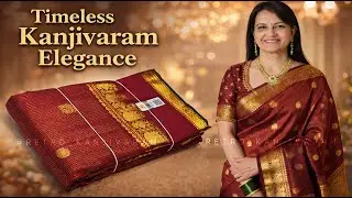Everyone Loves This Maroon Red #Kanjivaram Saree – Here’s Why #new