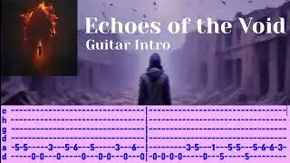EOV Echoes of the Void Guitar Intro Tutorial