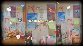 Desk Makeover ૮₍'˶&bull; . &bull;⑅₎ა🌷❄️ | Aesthetic cozy Pinterest | Zubi's World 