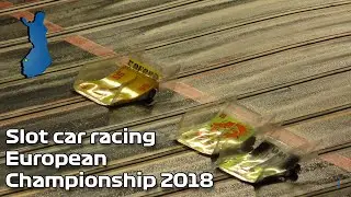 Slot car racing European Championship 2018 [4K]