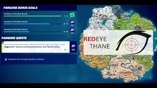 Fortnite - Paradise Bonus Quests - Dance at an Attunement Anchor Tainted Tower and Fort Jonesy