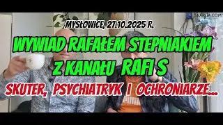 27.10.2025. Mysłowice. WYWIAD z Rafałem tw&oacute;rcą kanału YouTube 