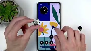 Как вставить SIM-карту и SD-карту в телефон NOTHING (3a) Lite