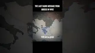 Greece&rsquo;s Last Radio Message in WW2 #history #greece #ww2