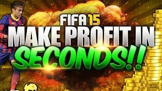 FIFA 15 : INSANE TRADING METHOD | MAKE PROFIT IN SECONDS