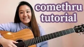 comethru- jeremy zucker | no capo | easy guitar tutorial for beginners
