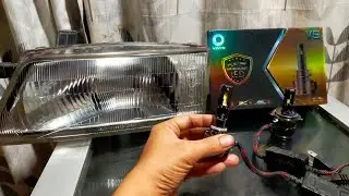 TES LUX VINYX V5 H4 3 WARNA PADA HEADLAM KACA MOBIL JADUL TH 90AN