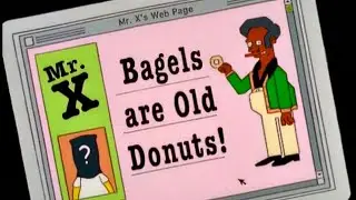 The Simpsons - News of Mr. X.