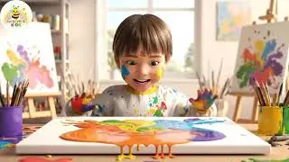 Learn Colors with Magic Paints | Best Nursery Rhymes and Kids Songs Collection