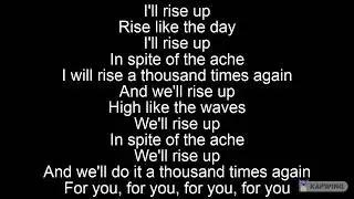 Rise Up - Angelica Hale Lyrics