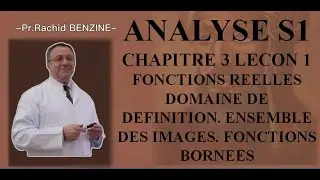 ANALYSE S1 CHAPITRE 3 LECON 1  LIMITE ET CONTINUITE