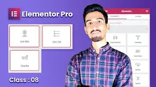🔴Elementor Pro Icon Box , Icon List  & Counter Tutorial 2023 || Elementor Tutorial in Hindi  2023