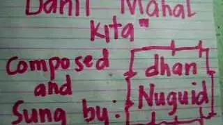 Dahil Mahal Kita - dhan nuguid