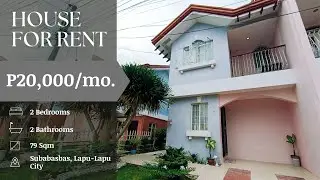 FOR RENT: 2 Storey, 2 Bedroom House in Pacific Grand Townhomes, Lapu-Lapu City, Cebu