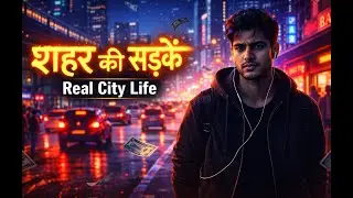 शहर की सड़कें | Urban Life Rap Song | Hindi Hip Hop | Reality of City Life