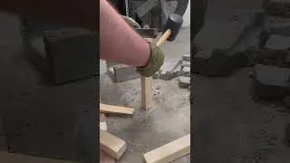 Splitting wood and concrete with the MUTT EOD roganusa.com