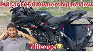 Pulsar F250 Ownership Review | Top Speed, Mileage, Touring capability?