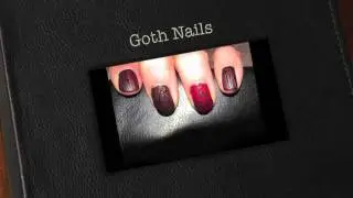OPI SHATTER IN RED & BLACK review Goth crackle Nails HALLOWEEN VAMPIRE