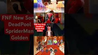 FNF Deadpool x SpiderMan but Boys Golden New Song [Kpop Demon Hunters] #fnf #golden #deadpool
