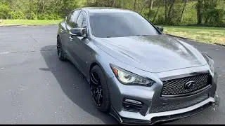 Infiniti Q50 finally Get New Wheels!  (Budget Wheels)