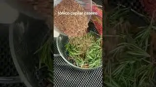 t&ocirc;nico capilar caseiro para crescimento capilar combate queda #cabelo #cuidadocomcabelo