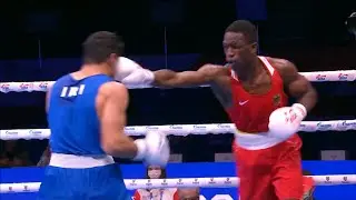 Day 8 (75kg) SCHUMANN Kevin (GER) vs  MOUSAVI Seyedshahin (IRI) | AIBA WCHs 2021