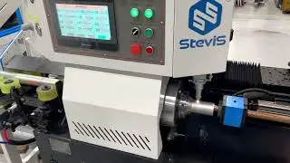 [SteviS Laser] High-speed automatic steel round pipe laser cut off machine in Korean pipes factory