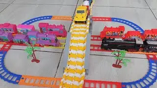Mencari dan Merakit kereta api diesel classic adaptation, kereta api Thomas and Friends trackmaster