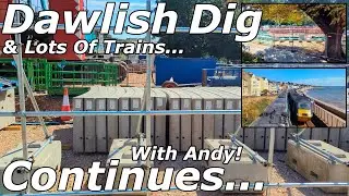 Dawlish Disrupted: Digs, Swans & A Steam Train Fire Tale - 25/08/25