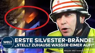 SORGE VOR DEM GROSSEN KNALL: Feuerwehr und Polizei bereiten sich auf Krawalle und Brände vor!