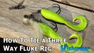 How To Tie a Three-way Fluke Rig - The Fisherman Magazine
