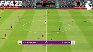 FIFA 22 | Southampton vs Liverpool - Premier League English 2021/22 Season - Full Match & Gameplay
