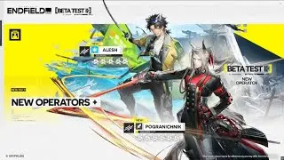 One 6 ⭐️NEW MALE OPERATORS ENDFIELD BETA 2 #arknights #arknightsendfield 