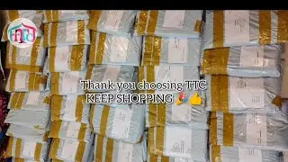 TTC order Processing video / chennai clothing wholesale dealer/How to pack clothing orders
