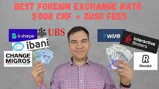 Как обменять иностранную валюту в Швейцарии. 2 доллара США за транзакцию!!!!