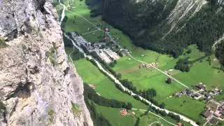 Gimmelwald to Stechelberg Cablecar
