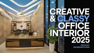 Creative & Classy Office Interior |#trending #contemporary #officedesign  #2025 #ytshorts