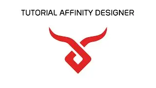 Tutorial Logo Bull Ringkas Affinity Designer Bahasa Melayu (Logo designing without Sketches)