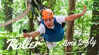 Монорельс. Роллер Киев.  Roller coaster zipline in Kiev.