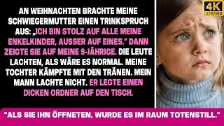 Schwiegermutter zeigte auf meine 9-Jährige: 