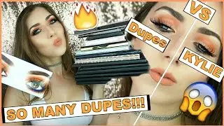 ROYAL PEACH PALETTE DUPES 😱 Swatches + Try On Comparison 😍 MUST KNOW!