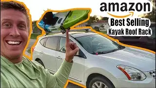 Kayak Roof Rack EASY INSTALL: Bought On Amazon!