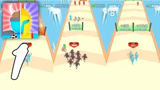 Crowd Evolution! Gameplay Walkthrough #1 (Android, IOS)
