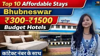 Top 10 Affordable Stays near Bhubaneswar Railway Station | ₹300–₹1500 Budget Hotels